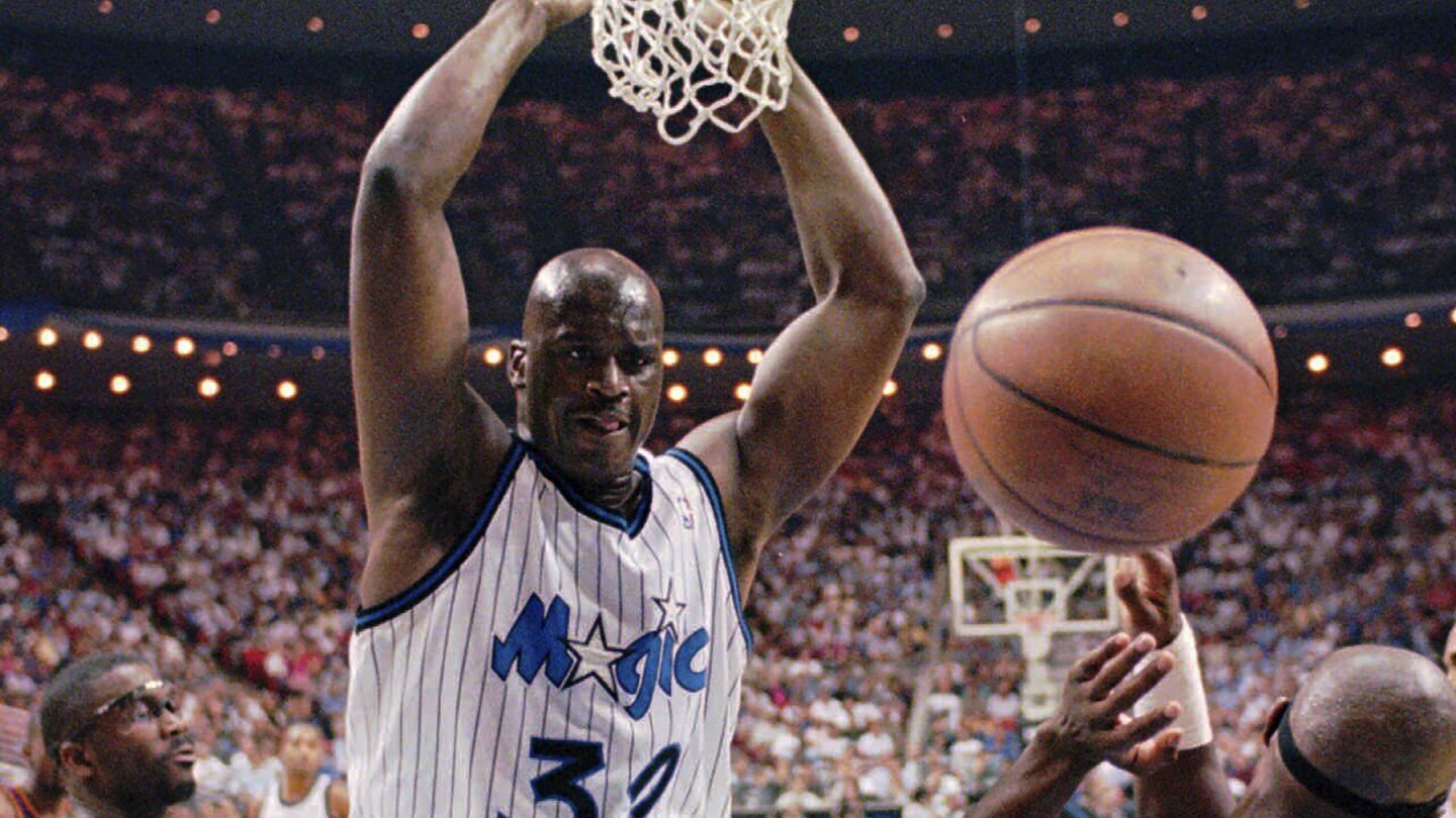 Shaq jersey retirement ceremony deals